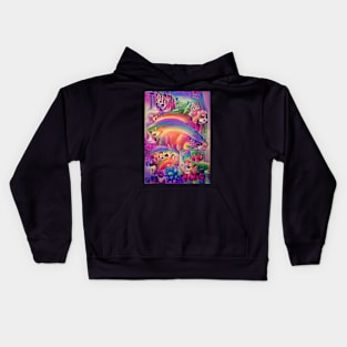 COLOURFUL RAINBOW Kids Hoodie